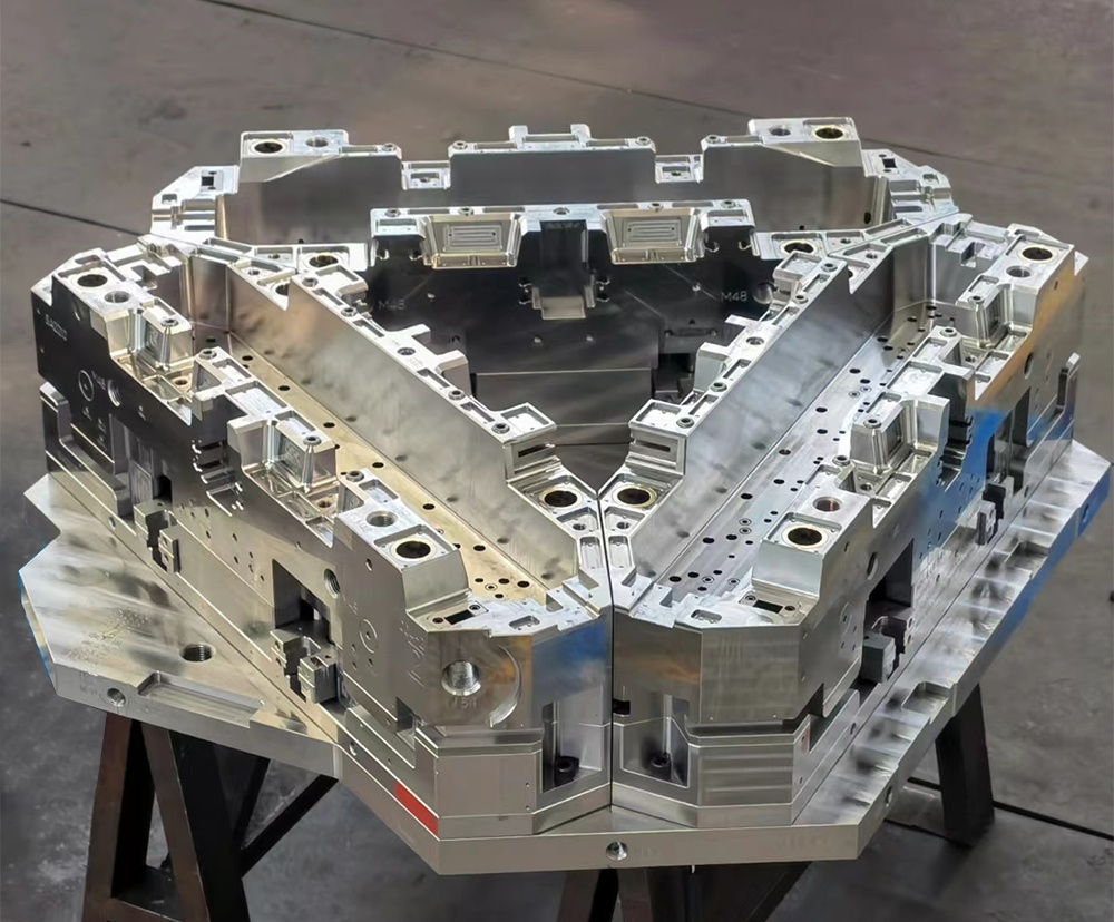 分體式三色車燈模架